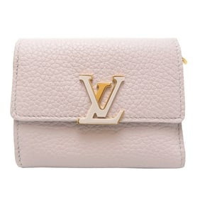 Louis Vuitton Portefeuille Capucines XS Women's Tri-fold Wallet M68747 Taurillon Blue