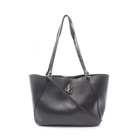 JIMMY CHOO Varenne Tote Bag, Leather, Women's, Black