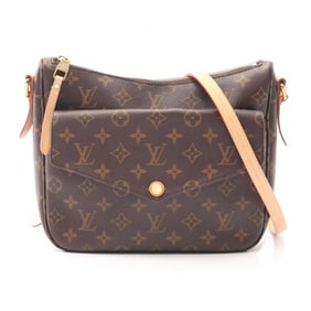Louis Vuitton Mabillon Shoulder Bag, Coated Canvas and Leather, Monogram, Women's, Brown, M41679