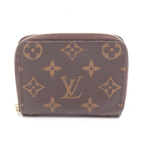 Louis Vuitton Zippy Coin Purse, Coated Canvas Monogram, Women's, Brown, M60067