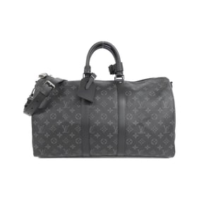 Louis Vuitton Monogram Eclipse Keepall Bandouliere 45cm M40569 Boston Bag