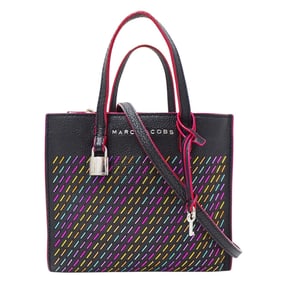 Marc Jacobs MARC JACOBS bag ladies brand handbag shoulder 2way leather black multicolor handheld