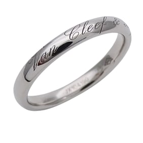 Van Cleef & Arpels Women's Brand Ring PT950 Tendremont Senior Tulle Marriage Platinum #55 Approx.