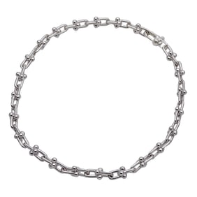 Tiffany TIFFANY & Co. Bracelet Women's Brand SV925 Hardware Micro Link Silver Jewelry