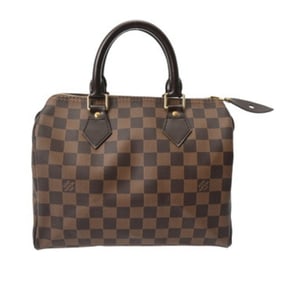 LOUIS VUITTON Damier Speedy 25 Old Model Brown N41532 Women's Canvas Handbag