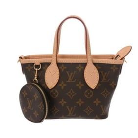 LOUIS VUITTON Monogram Neverfull BB Beige M46705 Women's Canvas Handbag, Like New