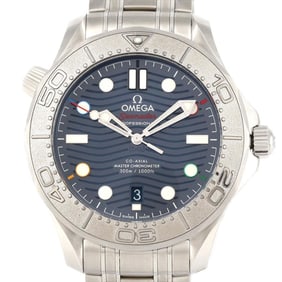 Omega Seamaster Diver 300M Beijing 2022 522.30.42.20.03.001 Stainless Steel Automatic Watch