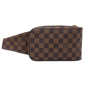 Louis Vuitton Damier Men's Bag, Geronimos N51994, Brown, Small, Compact Mini Bag