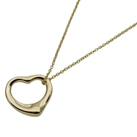 Tiffany & Co. Women's Elsa Peretti Open Heart Necklace in 750YG Yellow Gold, Polished
