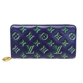Louis Vuitton LOUIS VUITTON wallet for women and men, brand long wallet, lambskin Coussin Zippy
