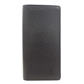 Louis Vuitton Men's Taiga Portefeuille Brazza Long Wallet in Black (M30501)