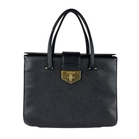 Prada PRADA Handbag Leather Black Women's z7049
