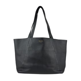 Prada PRADA Shoulder Bag Leather Black Men's z7060