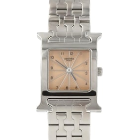 Hermès H Watch HH1.210 SS Quartz Wristwatch