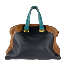 FENDI Women's Multicolor Leather Handbag Shoulder Bag 8BL110-HKC z7048