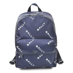 Bally Nylon Backpack, Navy, Men's and Women's, H31557G