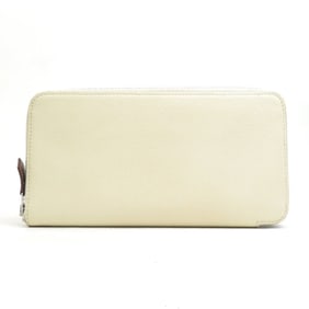 Hermes Hermès Azap Long Round Wallet, Silk-In, Epsom Leather, Men's and Women's, r10796a