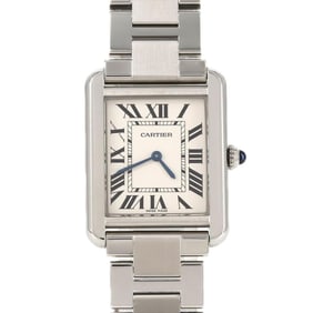 Cartier Tank Solo SM W5200013 Stainless Steel Quartz Watch