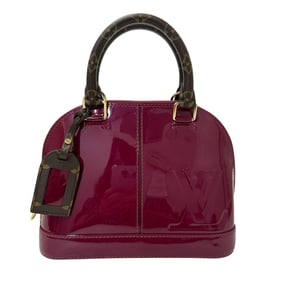 Louis Vuitton Vernis Women's Alma BB Miroir Magenta Handbag/Shoulder Bag (M54785) - Small