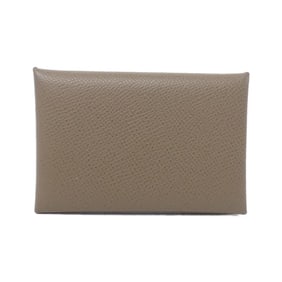Hermes Hermès Calvi 044164CK Business Card Case