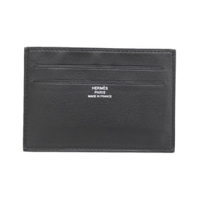 Hermes Hermès FIL D'ARGENT Citizen Twill 064276CA Business Card Case