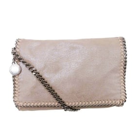 Stella McCartney Falabella Chain Shoulder Bag, Beige, Women's, 291622