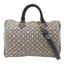 Louis Vuitton Monogram Idylle Speedy Bandouliere 30 Boston Bag, Women's, Gray, M56703, Mini Bag with