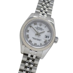 Rolex Datejust 179174, D-serial, Women's Automatic Watch, Stainless Steel, White Gold, Silver,