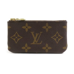 Louis Vuitton Monogram Pochette Clé Wallet/Coin Case in Canvas, Brown, for Men and Women, M62650