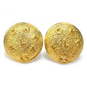 CHANEL Women's Metal Gold Earrings e60925k