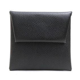 Hermes Hermès Bastia Epsom Wallet/Coin Case, Black, Men's/Women's, r10799g