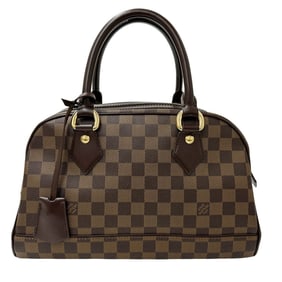 Louis Vuitton Damier Canvas Duomo Ebene Handbag N60008 Brown