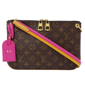 Louis Vuitton Monogram Loretta Shoulder Bag, Pink and Orange, M44053, Mini Small, Crossbody