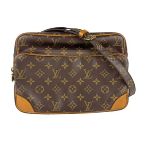 Louis Vuitton Monogram Nile Shoulder Bag in Brown Canvas, Men's and Women's, M45244 z7045