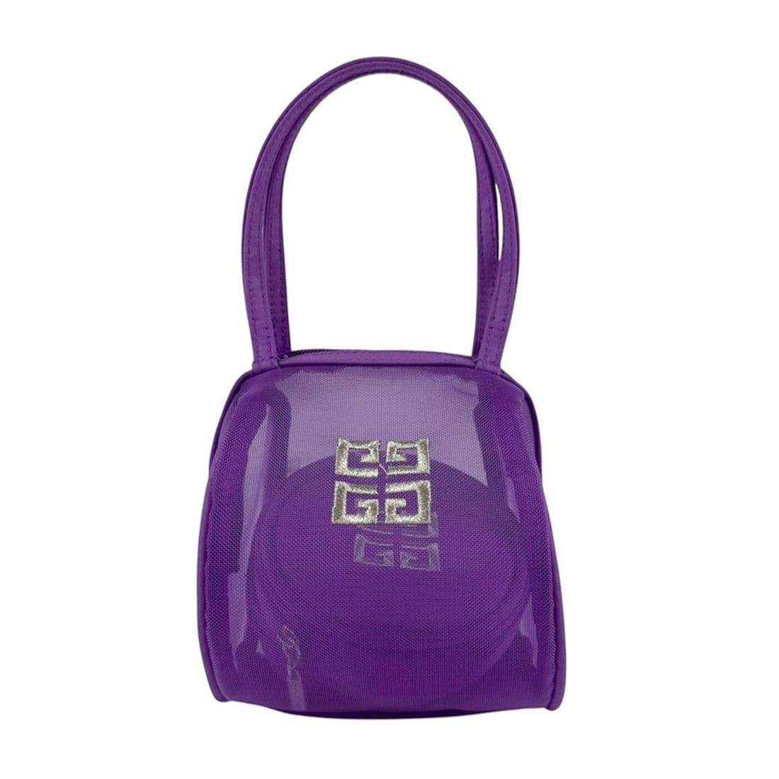 Givenchy Women's Purple Nylon Handbag z6915: --- Catalog ---Category: SizeSize (HxWxD): 14cm x 12cm x 12cm / 5.51'' x 4.72'' x 4.72''Category: DesignType: HandbagColor: PurpleGender: WomenMaterial: Nylon Category: GeneralBrand: Givenchy--- Item