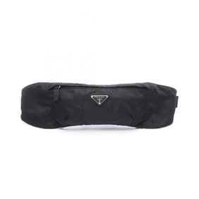Prada nylon waist bag, black for men and women