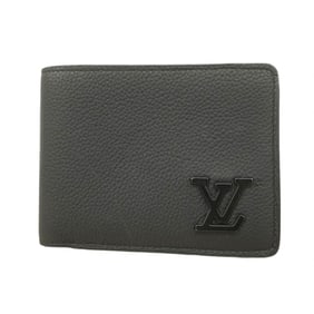 Louis Vuitton LV Aerogramme Portefeuille Multiple Wallet M69829 Black Men's