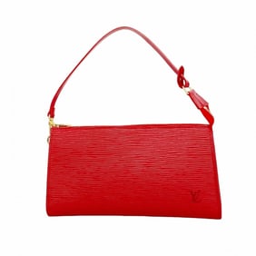 Louis Vuitton Epi Pouch Accessoires Castilian Red for Women