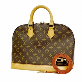 Louis Vuitton Monogram Alma Handbag M51130 Brown Women's
