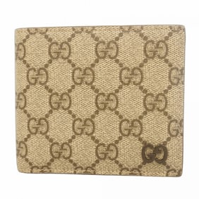 Gucci GG Supreme Wallet 768244 Brown Men's