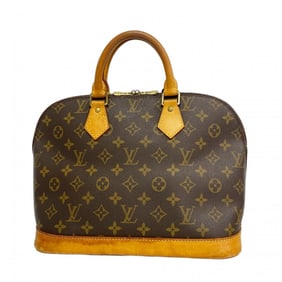 Louis Vuitton Monogram Alma Handbag M51130 Brown Women's