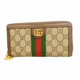 Gucci Ophidia Long Wallet 523154 Brown Women's