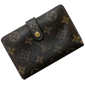 Louis Vuitton Bi-fold Wallet ec-22262 Brown Monogram M61663 Canvas MI1001 LOUIS VUITTON Compact