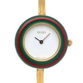 Gucci GP 11/12.2 Quartz Women's Watch with 12 Interchangeable Bezel Colors