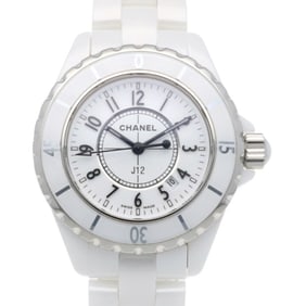 Chanel J12 Watch, Stainless Steel, H0968, Quartz, Women's, CHANEL
