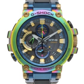 G-SHOCK MT-G Watch, Stainless Steel MTG-B1000 Solar Radio-Controlled Men's, G-SHOCK, Casio