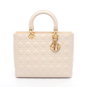 Christian Dior Dior handbag, leather, women's, ivory