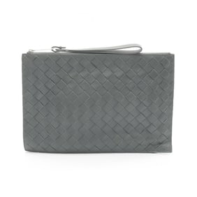 Bottega Veneta Intrecciato Leather Second Bag/Clutch Bag for Men and Women in Green