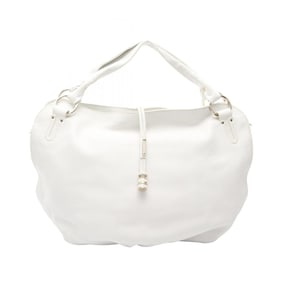 Celine Bittersweet Handbag, Leather, Women's, White