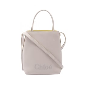 Chloé Chloe Sense Micro Tote Bag, Handbag, Leather, Women's, Pink